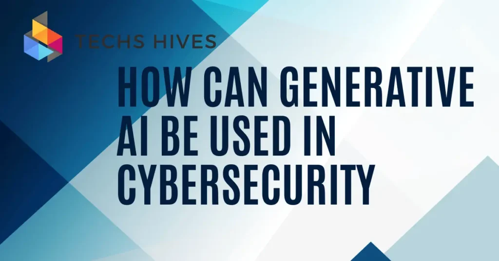 representing the use of generative AI in cybersecurity