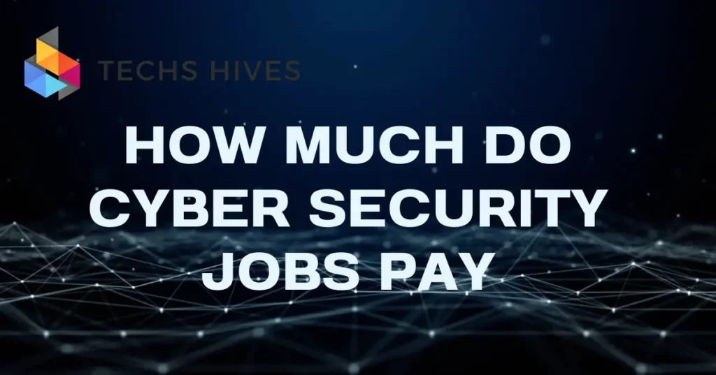 illustrating the average salaries of various cyber security roles