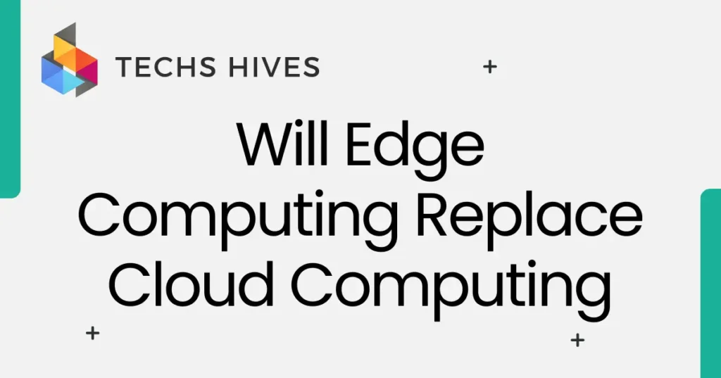 An infographic illustrating the differences between edge computing and cloud computing