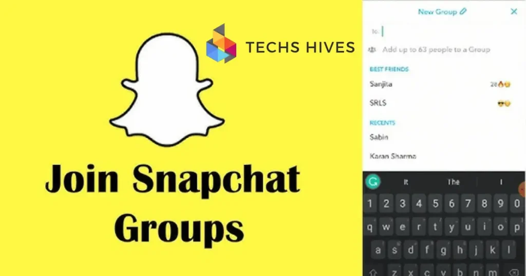 join snapchat groups